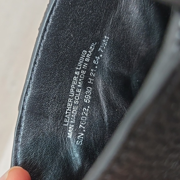 Tory Burch Womens Leight lug sole Leather 76022 Ankle Heels Boots shoes 7.5 - Picture 16 of 16